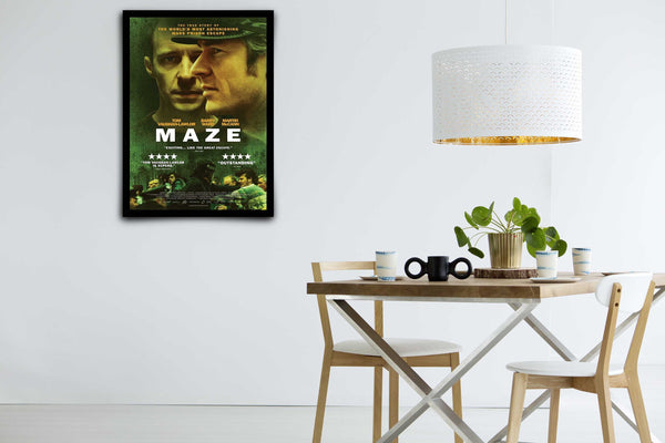 Maze Signed Poster with COA