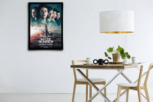 Maze Runner: The Death Cure Signed Poster with COA