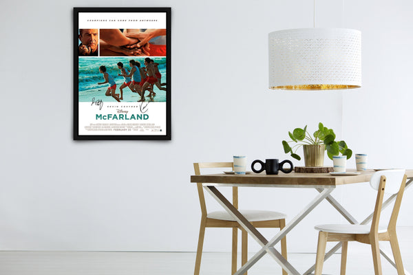 McFarland, USA Signed Poster with COA