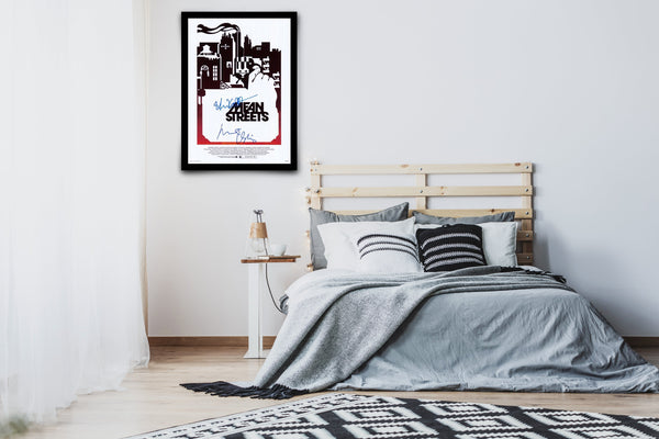 Mean Streets Signed Poster with COA