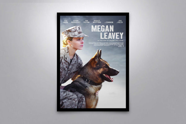 Megan Leavey Signed Poster with COA