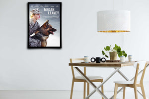 Megan Leavey Signed Poster with COA