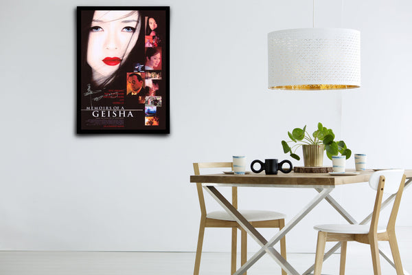 Memoirs of Geisha Signed Poster with COA