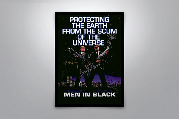 MIB Men in Black Signed Poster with COA