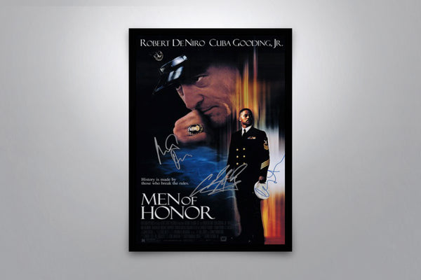 Men of Honor Signed Poster with COA