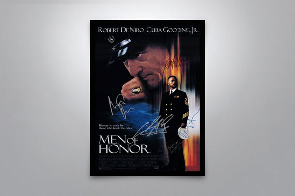 Men of Honor Signed Poster with COA