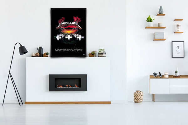 Metallica Signed Poster with COA