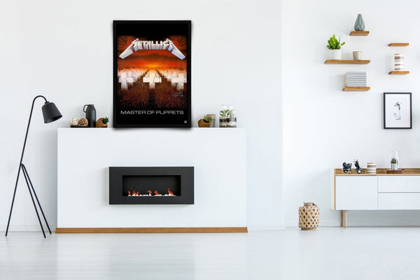 Metallica Signed Poster with COA