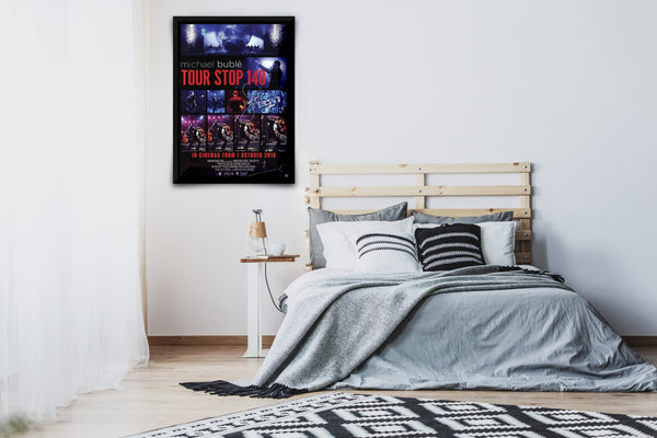 Michael Buble: Tour Stop 148 Signed Poster with COA