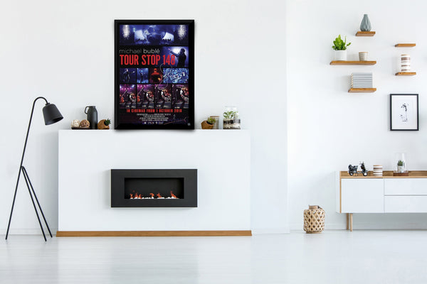 Michael Buble: Tour Stop 148 Signed Poster with COA