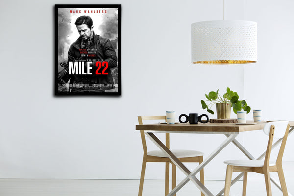 Mile 22 Signed Poster with COA