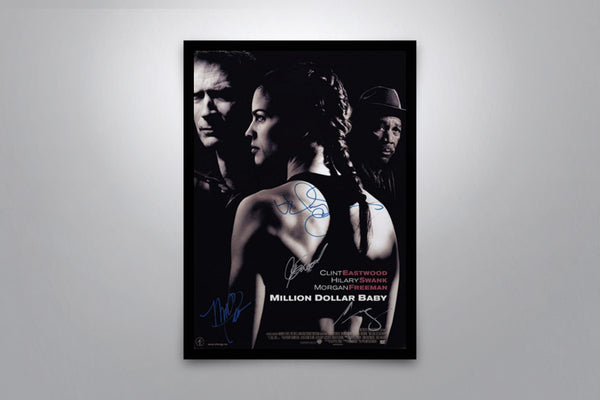 Million Dollar Baby Signed Poster with COA