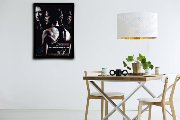 Million Dollar Baby Signed Poster with COA