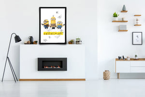 Minions Signed Poster with COA