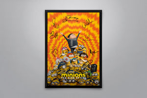Minions: The Rise of Gru Signed Poster with COA