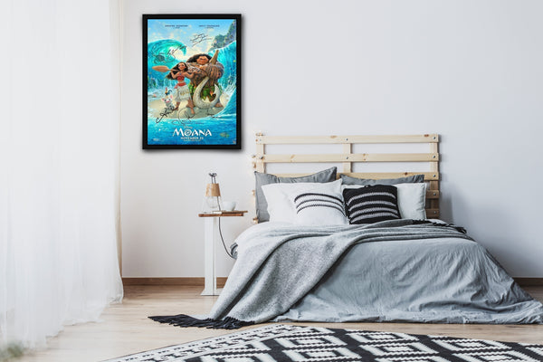 Moana Signed Poster with COA