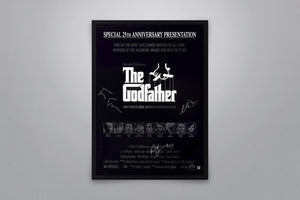 The Godfather 25th Anniversary Signed Poster with COA