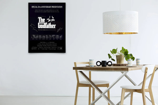 The Godfather 25th Anniversary Signed Poster with COA