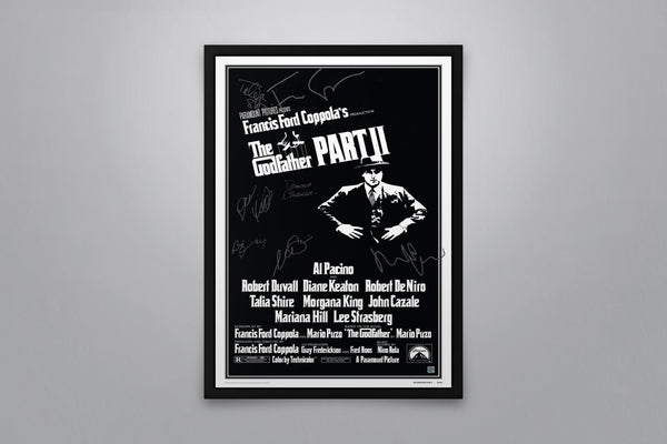 The Godfather II Signed Poster with COA