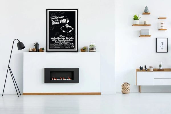 The Godfather II Signed Poster with COA