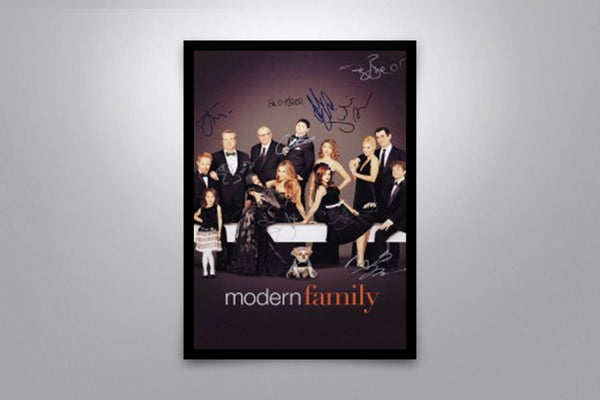 Modern Family Signed Poster with COA