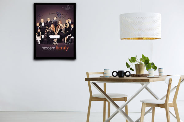 Modern Family Signed Poster with COA