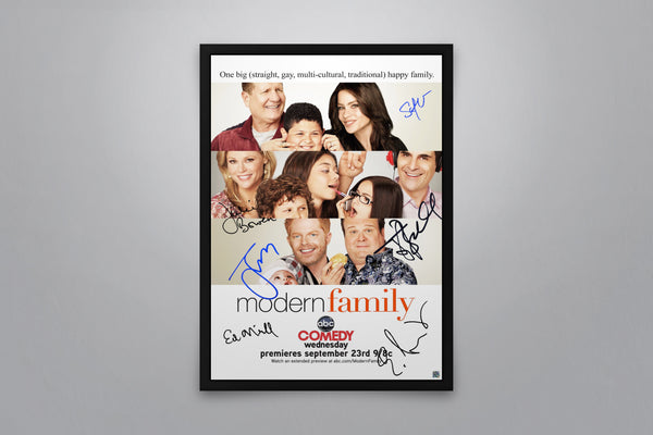 Modern Family Signed Poster with COA