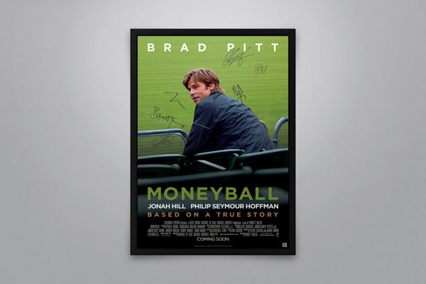Moneyball Signed Poster with COA