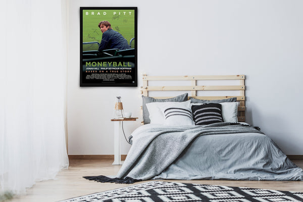 Moneyball Signed Poster with COA