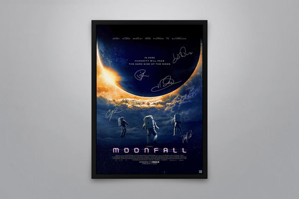 Moonfall Signed Poster with COA