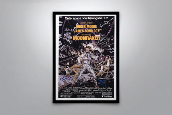 Moonraker - Signed Poster + COA