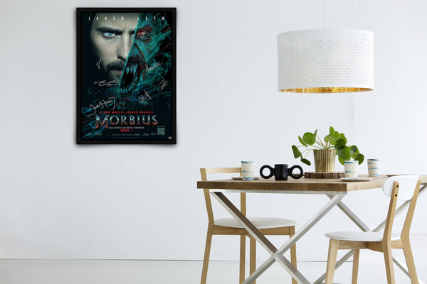 Morbius Signed Poster with COA