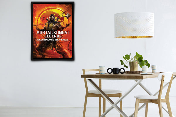 Mortal Kombat Legends: Scorpion’s Revenge Signed Poster with COA