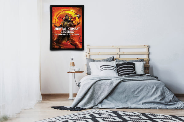 Mortal Kombat Legends: Scorpion’s Revenge Signed Poster with COA