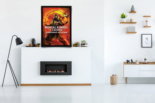 Mortal Kombat Legends: Scorpion’s Revenge Signed Poster with COA