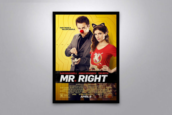 Mr. Right Signed Poster with COA