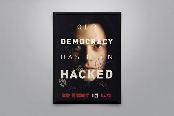 Mr. Robot Signed Poster with COA