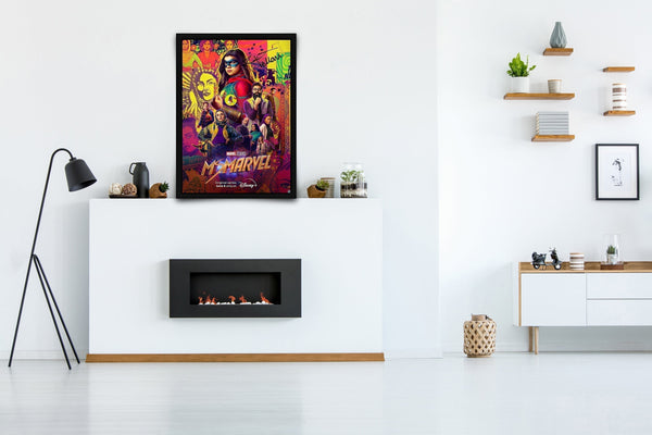 Ms. Marvel Signed Poster with COA