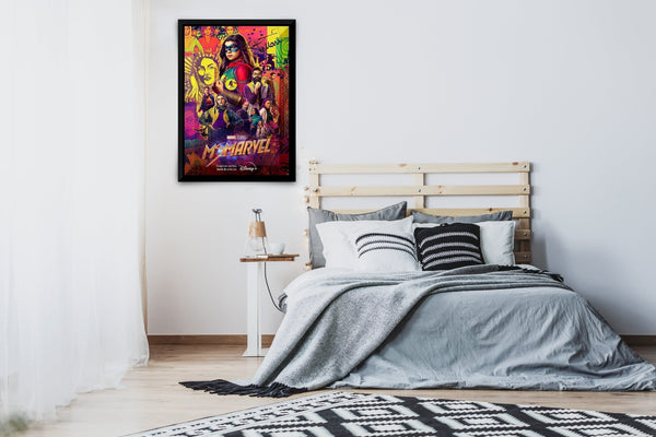 Ms. Marvel Signed Poster with COA