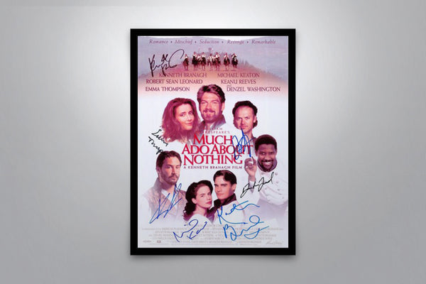 Much Ado About Nothing Signed Poster with COA