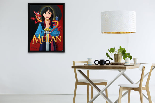 Mulan Signed Poster with COA