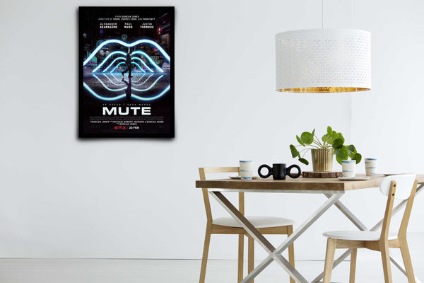Mute Signed Poster with COA