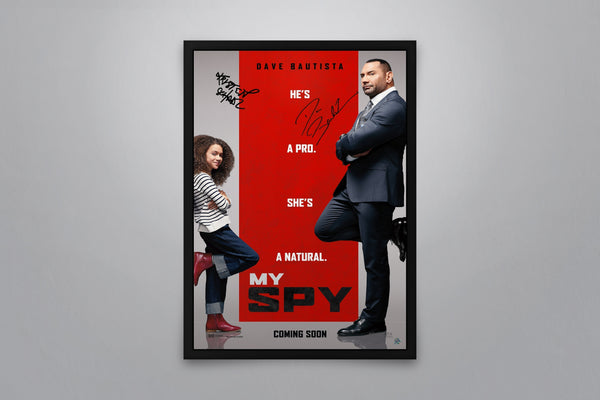 My Spy Signed Poster with COA