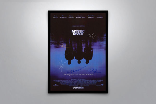Mystic River Signed Poster with COA