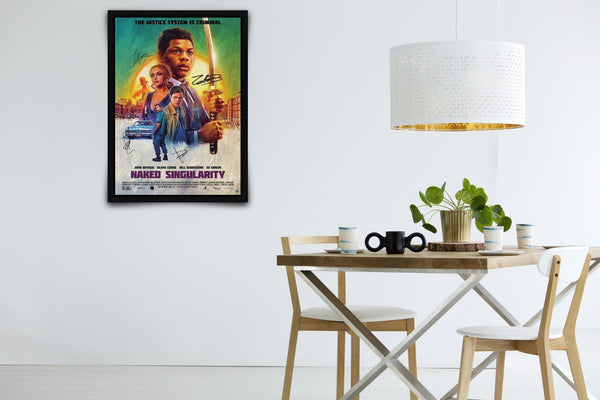 Naked Singularity Signed Poster with COA