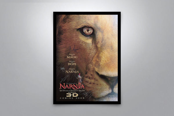 The Chronicles of Narnia: The Voyage of the Dawn Treader Signed Poster with COA