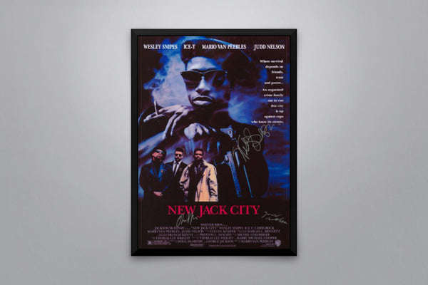 New Jack City Signed Poster with COA