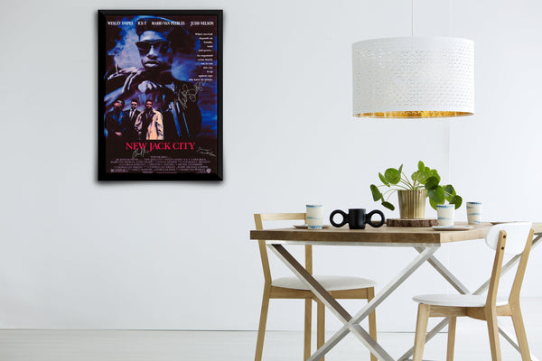 New Jack City Signed Poster with COA