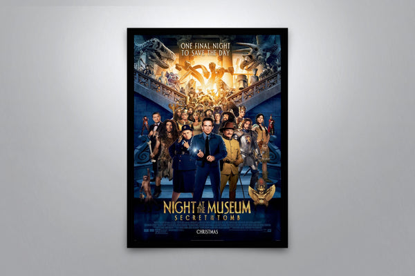 Night At The Museum Signed Poster with COA