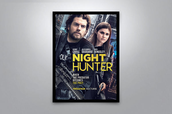 Night Hunter Signed Poster with COA